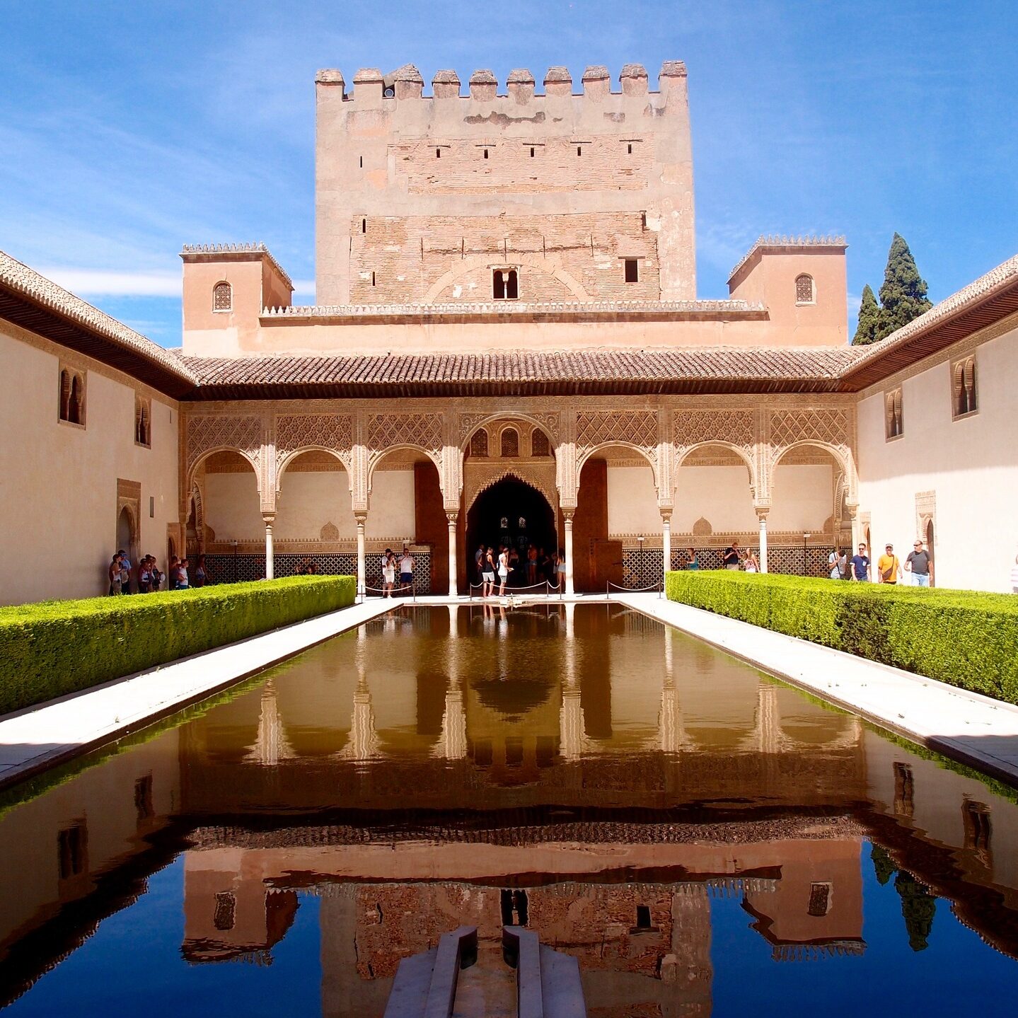 Entradas Alhambra por Palacios Nazaries, Patio de los Arrayanes