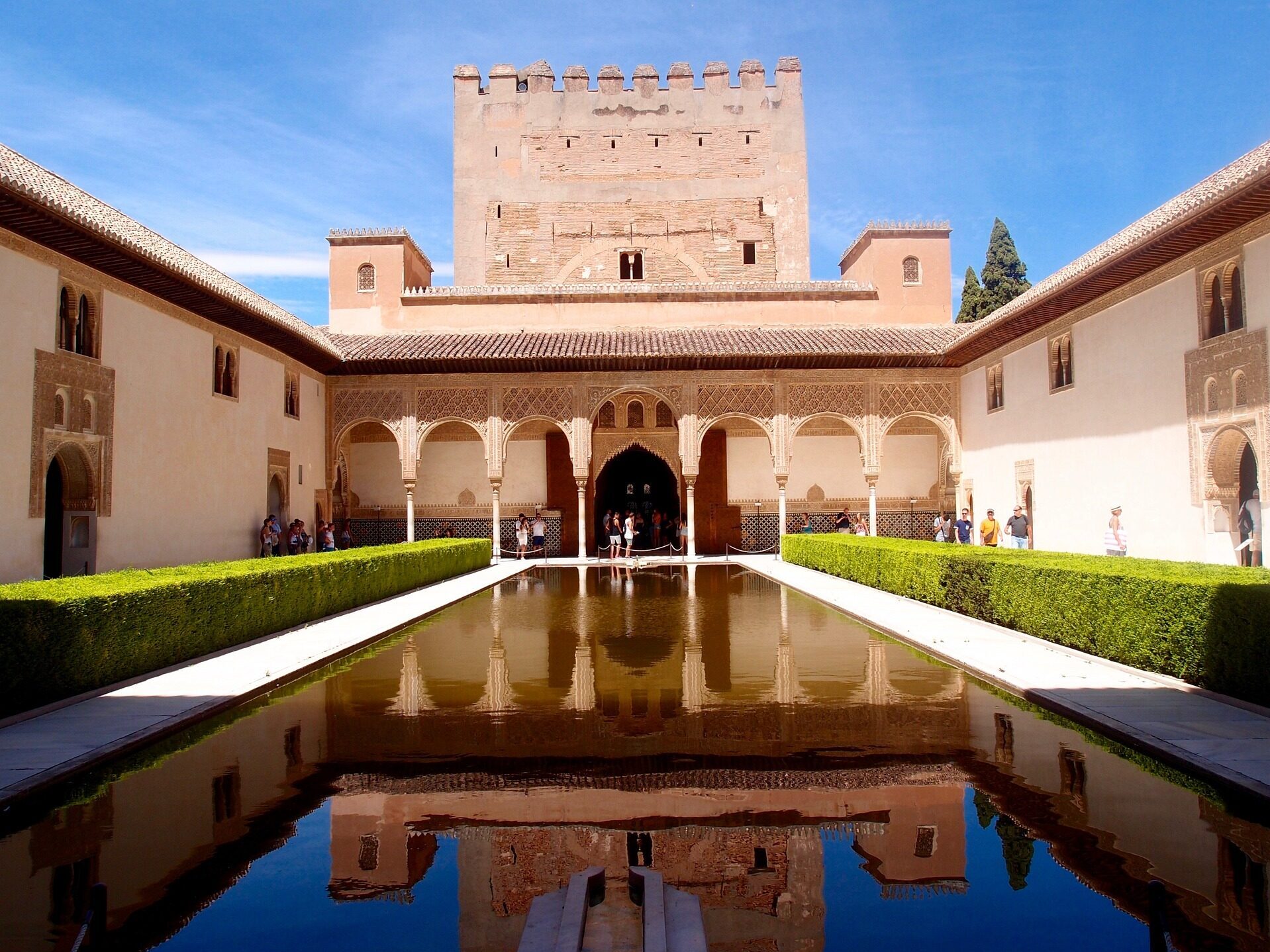 Entradas Alhambra por Palacios Nazaries, Patio de los Arrayanes